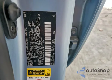 2010 Lexus Rx 350 from USA, damaged, VIN 2T2ZK1BA3AC031940